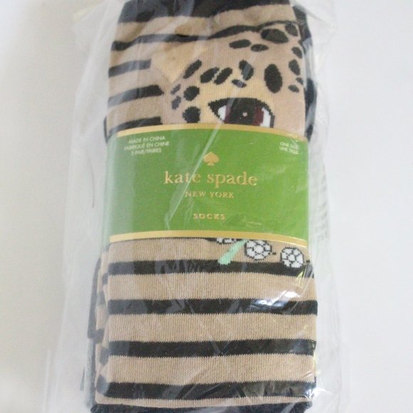 NEW! Kate Spade 3 pk of Socks - Picture 3 of 4